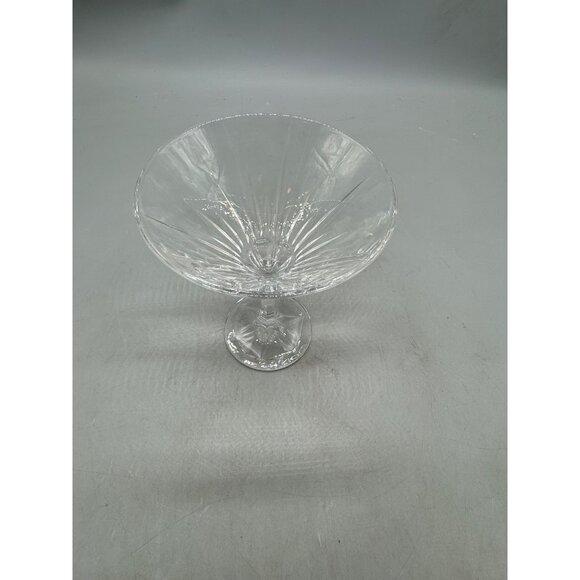 Vintage Crystal Martini Glass Clear Stemware Used READ - Picture 3 of 6